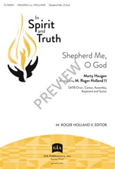 Shepherd Me, O God SATB choral sheet music cover